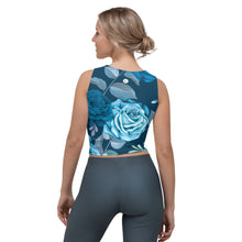 Lade das Bild in den Galerie-Viewer, Crop -Top Misses Blue Ansicht Back