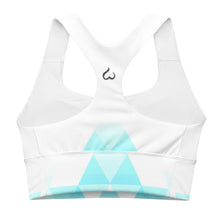 Lade das Bild in den Galerie-Viewer, Longline Sport-BH Gingerbread Ansicht back