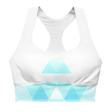 Lade das Bild in den Galerie-Viewer, Longline Sport-BH Gingerbread Ansicht Vorne