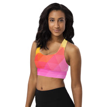 Lade das Bild in den Galerie-Viewer, Longline Sport-BH Galaxia Ansicht links