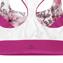 Lade das Bild in den Galerie-Viewer, Longline Sport-BH Vintage Rose