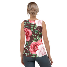 Lade das Bild in den Galerie-Viewer, Tank-Top Red Roses Ansicht hinten