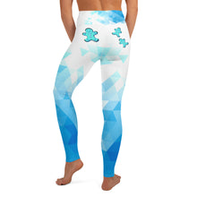 Lade das Bild in den Galerie-Viewer, High Waist Leggings Gingerbread Ansicht Back