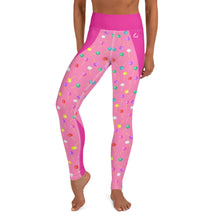 Lade das Bild in den Galerie-Viewer, High Waist Leggings Sweet Tooth Ansicht vorne