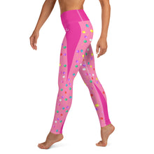 Lade das Bild in den Galerie-Viewer, High Waist Leggings Sweet Tooth Ansicht links