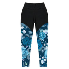 Lade das Bild in den Galerie-Viewer, Fanny Pack Leggings Misses Blue Ansicht Oben