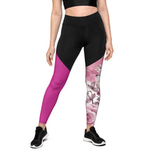 Lade das Bild in den Galerie-Viewer, Fanny Pack Leggings Vintage Rose