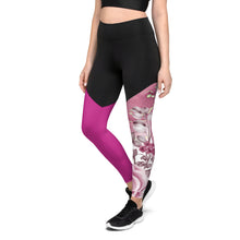 Lade das Bild in den Galerie-Viewer, Fanny Pack Leggings Vintage Rose