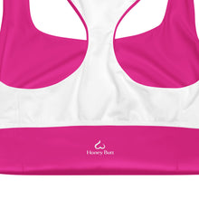 Lade das Bild in den Galerie-Viewer, Longline Sport-BH Sweet Tooth Ansicht Innen Logo
